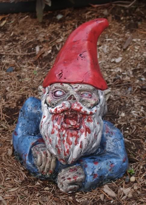 zombie garden gnomes for sale