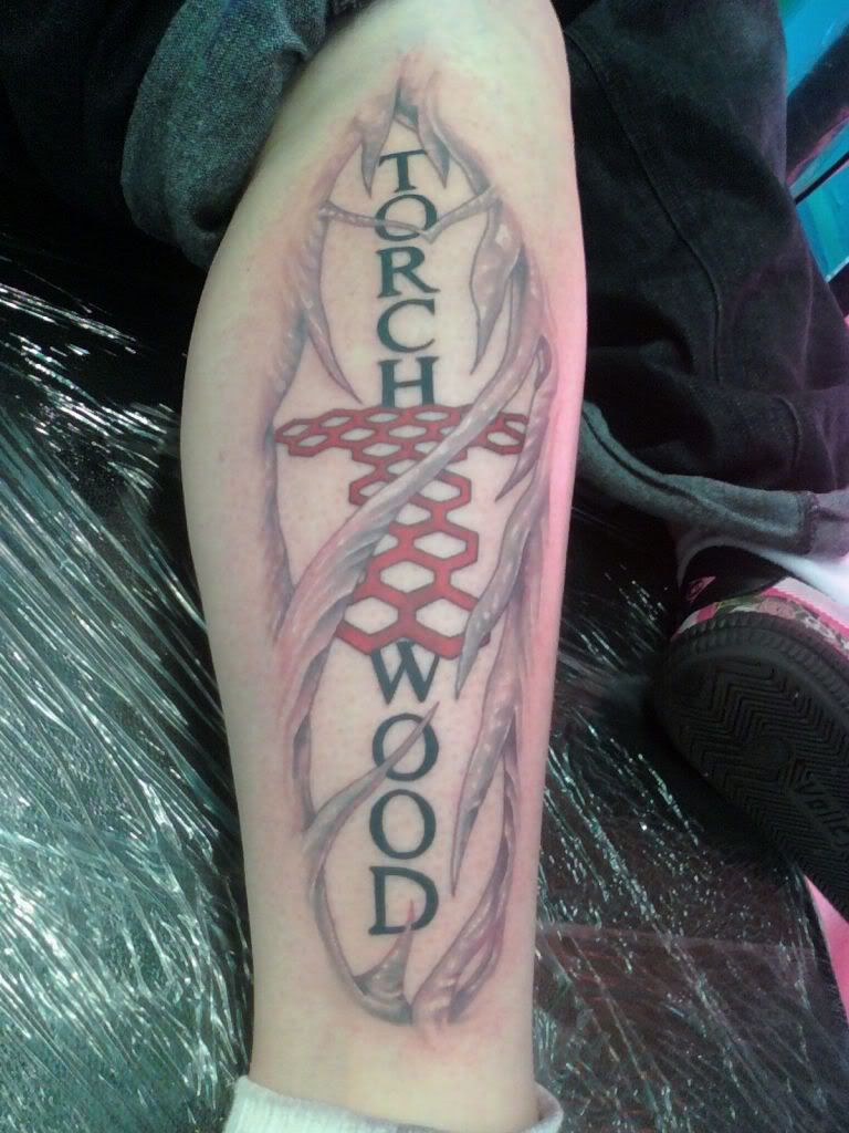 My torchwood tattoo 12 done