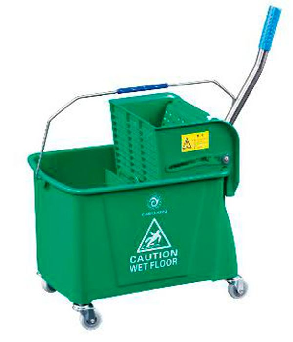 Professional Commercial Mop Bucket Kentucky Cleaning Wringer Head 20 Lt