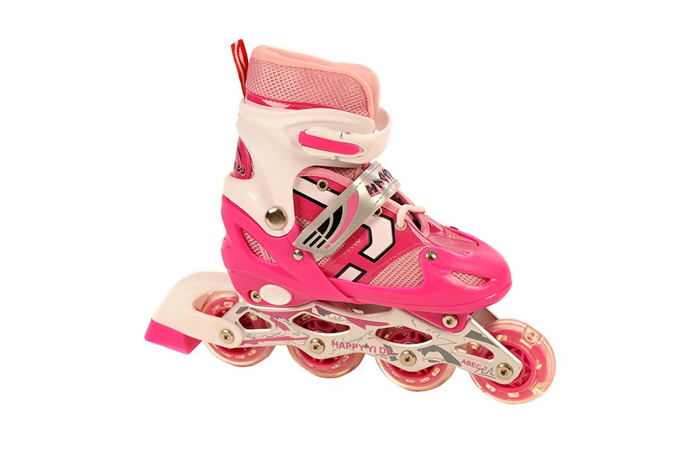 Adjustable Inline Skates Girls Boys Roller Blades Size 12 1 2 3 4 5 6 7
