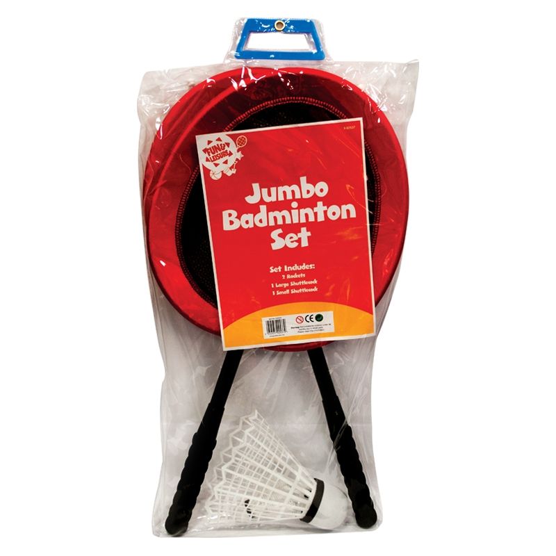Jumbo Badminton Set Racket Garden Games Outdoor Shuttlecock Toy Head Large Giant eBay