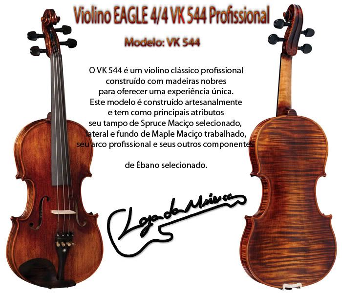 ViolinoEAGLE4x4VK544Profissionaljpg Violino EAGLE 4 4 VK 544 Profissional