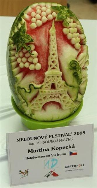 arte,comida,melancia,escultura