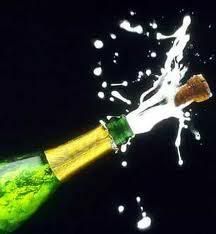 festa fim de ano bebida champanhe