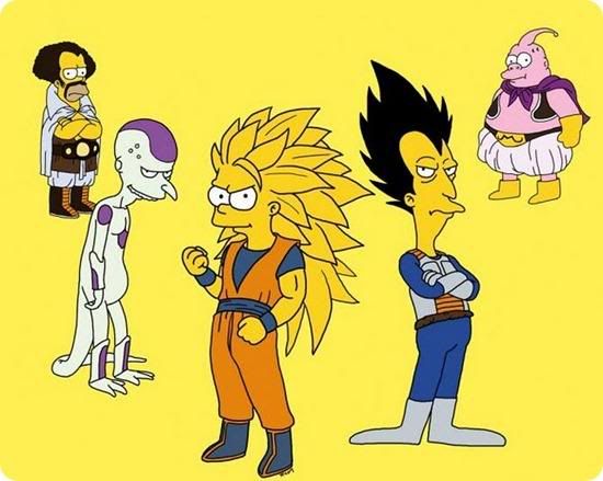 DBZ Simpsons