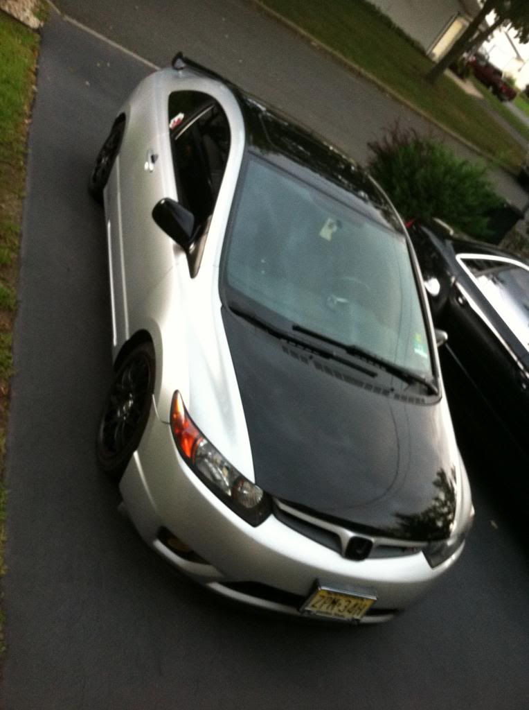 Black roof on silver car 8th Generation Honda Civic Forum