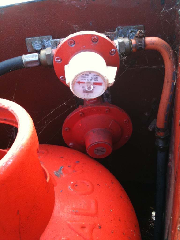 Changing Gas Bottles Boat Equipment Canal World