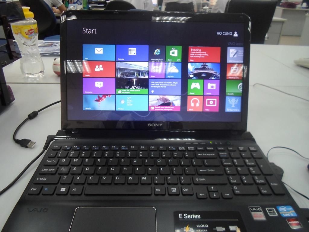 Cá nhân bán nhanh Sony Vaio 15136 Core i5,4Gb Ram, Card rời 1Gb giá Cực hấp dẫn - 6