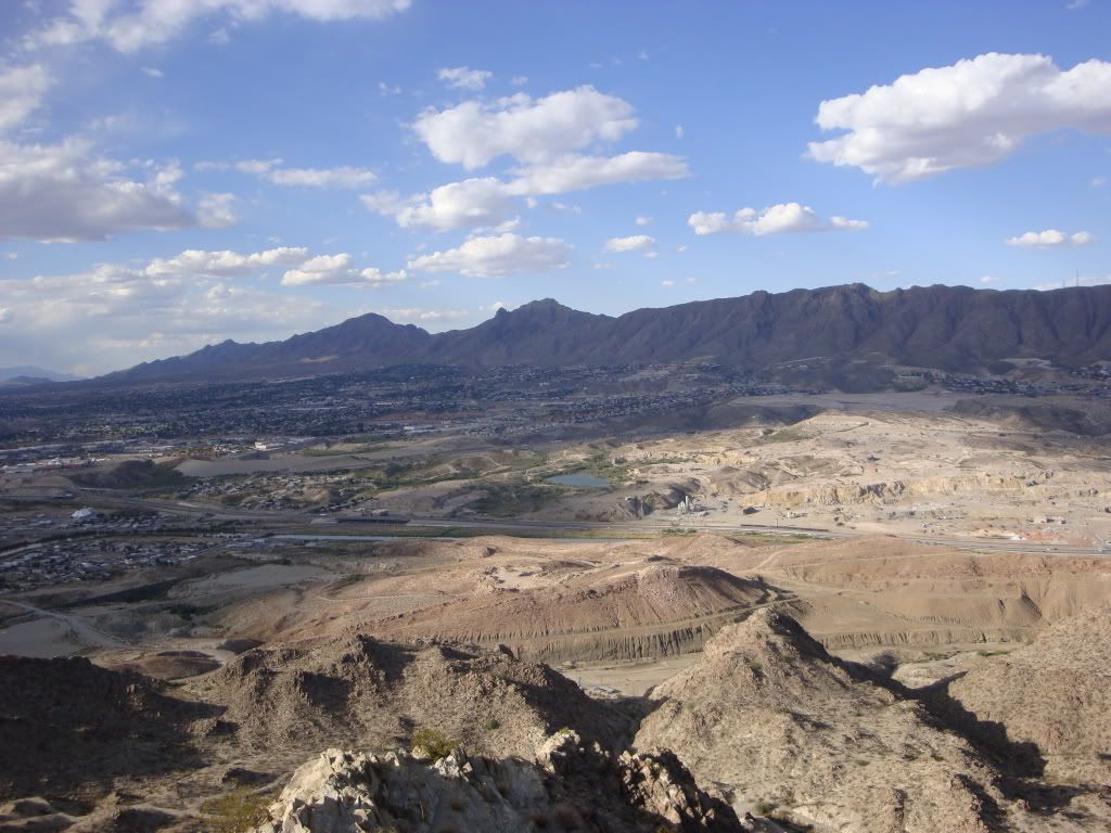 View of Shadow Mountain from the peak of Mount Cristo Rey
