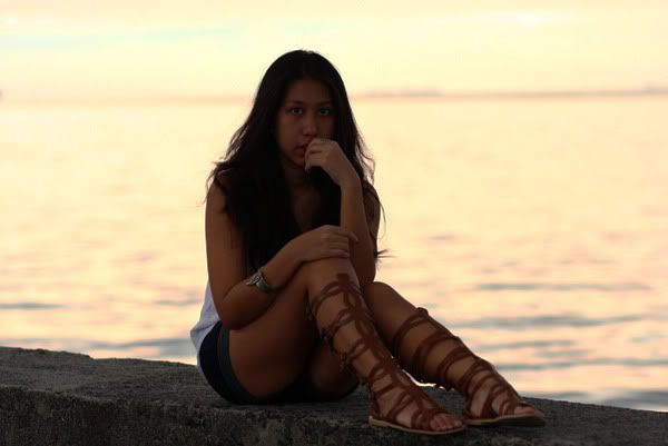 White tank with art by Gabriell...