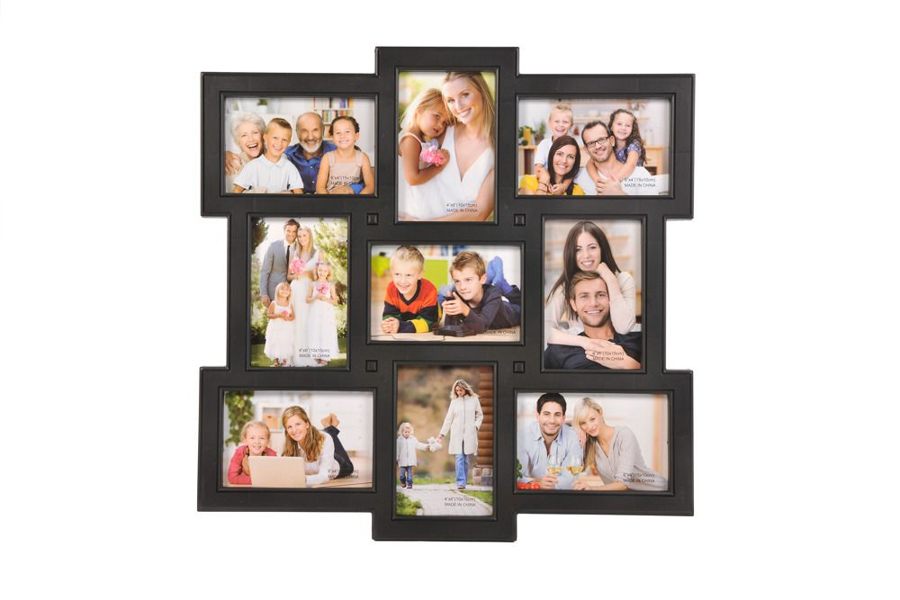 New Multi Image Aperture Large Photo Frame 6X4 Size Pictures Collage ...