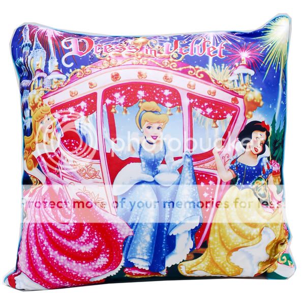 ZBN185 Disney Princess Cinderella Snow White Sofa Pillow Cushion